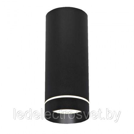 Накладной потолочный светодиодный светильник DLR022 12W 4200K черный матовый - фото 1 - id-p158741394