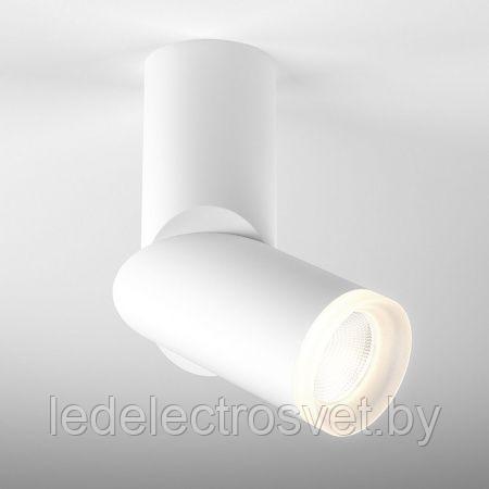 Накладной потолочный светодиодный светильник DLR036 12W 4200K белый матовый - фото 1 - id-p158741406