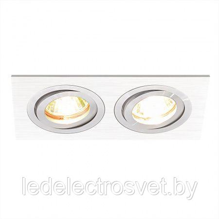 Точечный светильник с белой шлифованной поверхностью 1051/2 WH белый - фото 1 - id-p158741423