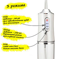 Ирригатор для полости рта Oral Irrigator 4 насадки 220 мл, фото 3