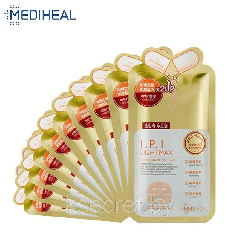 Гидрогелевая маска для выравнивания тона кожи Mediheal I.P.I Lightmax Nude Gel Mask 30г - фото 2 - id-p158808004