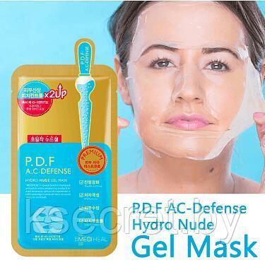 Успокаивающая гидрогелевая маска для лица Mediheal P.D.F A.C-Defense Nude Gel Mask 30г - фото 2 - id-p158808260
