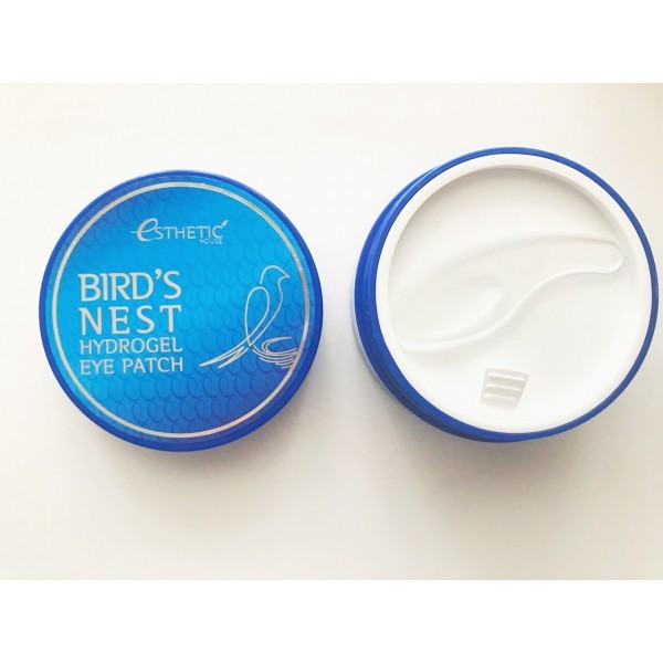 ESTHETIC HOUSE Гидрогелевые патчи для глаз с экстрактом ЛАСТОЧКИНОГО ГНЕЗДА-BIRD'S NEST HYDROGEL EYE PATCH, 60