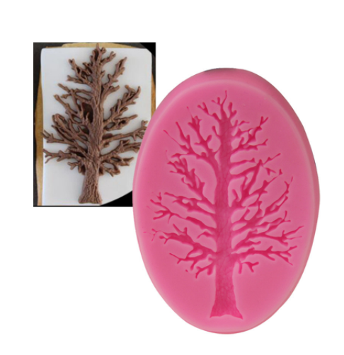 Молд (форма) силиконовый " Дерево" для различных материалов. - фото 3 - id-p158812573