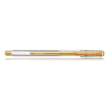 Ручка гелевая SIGNO (0.8 мм) (Золотая), фото 2