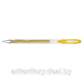 Ручка гелевая SIGNO SPARKLING (1 мм) (Золотая)