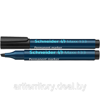 Маркер Schneider 133 перманентный (1-4 мм) (черный) - фото 1 - id-p158813748