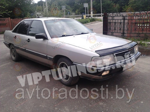 Дефлектор капота для Audi 100 C3 (1983-1991) / Ауди 100 [AD01] VT52 - фото 2 - id-p75800130