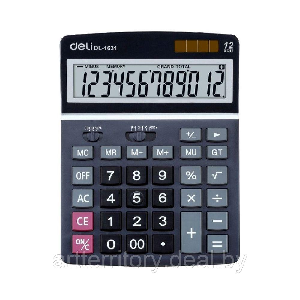 Калькулятор настольный DELI 1631, 12 разрядов - фото 1 - id-p158817855