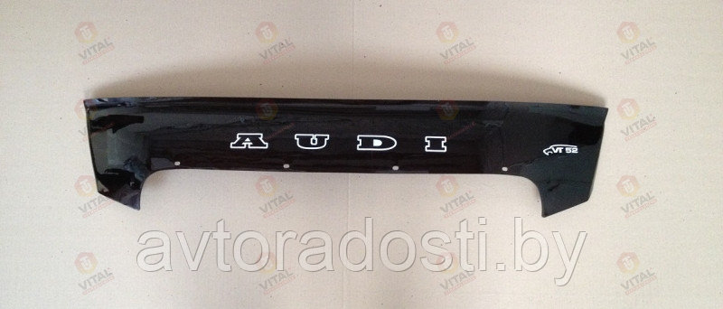Дефлектор капота для Audi A6 C6 (2004-2010) / Ауди А6 [AD14] VT52 - фото 1 - id-p75800140