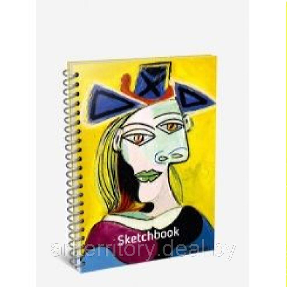 Скетчбук "Пикассо. Голова женщины в голубой шляпе", "Попурри" (А5) 05687 - фото 1 - id-p158816895