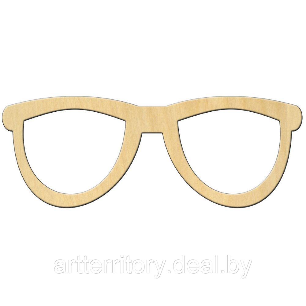 Заготовка деревянная "Солнечные очки" 12*4,5 см - фото 1 - id-p158814956