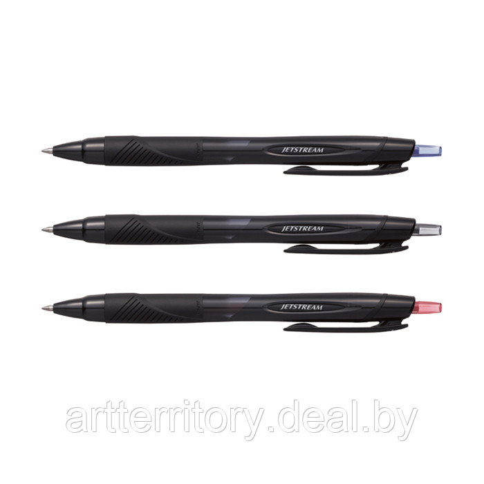 Ручка шариковая автоматическая Mitsubishi Pencil JETSTREAM SPORT SXN-157S, 0.7 мм. (черная) - фото 2 - id-p158817993