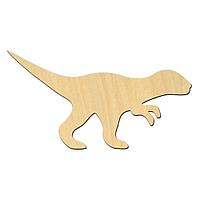 Заготовка деревянная "Динозавр №1" 12х6,4 см
