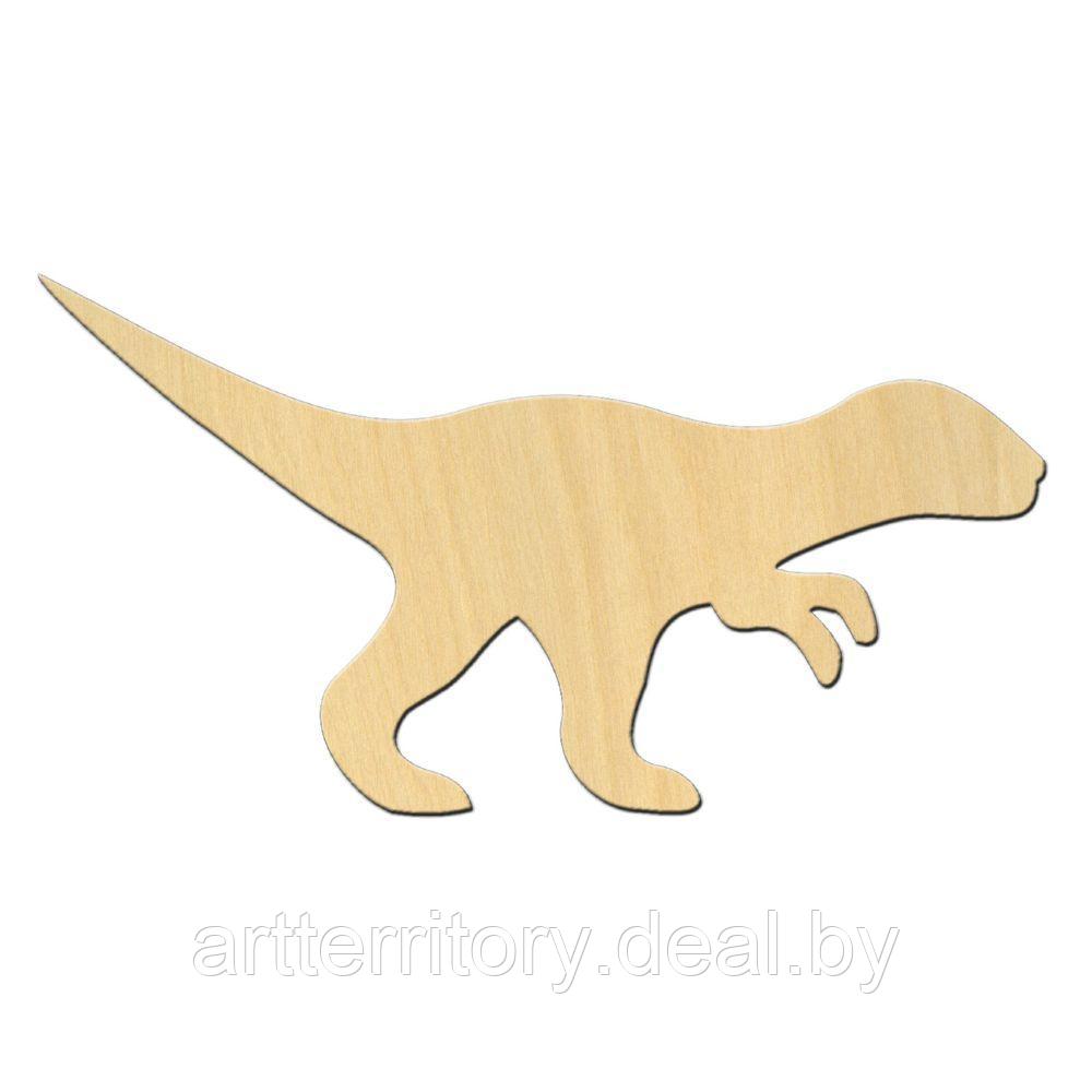 Заготовка деревянная "Динозавр №1" 12х6,4 см - фото 1 - id-p158815027