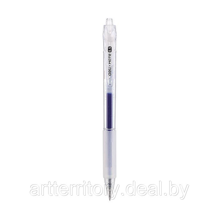 Ручка гелевая автоматическая DELI 0,5мм синяя - фото 1 - id-p158812009