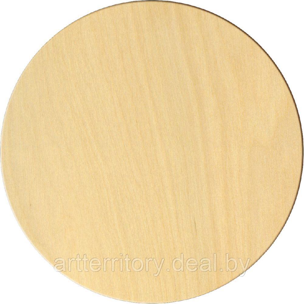 Заготовка деревянная "Маленький круг" 10 см - фото 1 - id-p158815098