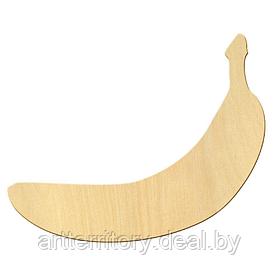 Заготовка деревянная "Банан" 14*11,4 см