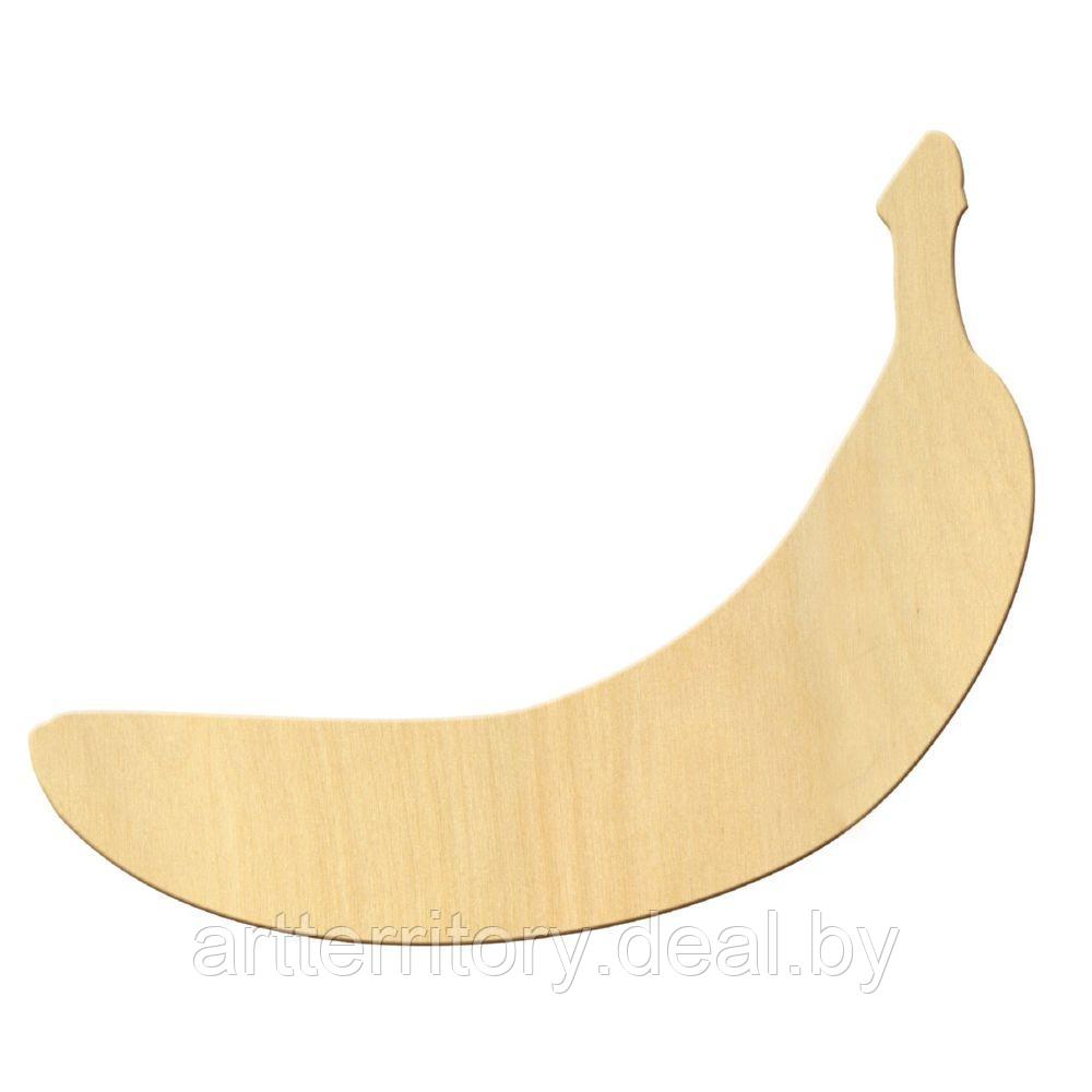 Заготовка деревянная "Банан" 14*11,4 см - фото 1 - id-p158815114