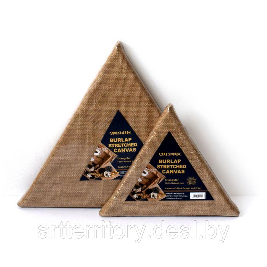 Холст на подрамнике, треугольный 25см, Burlap (мешочная ткань), Phoenix - фото 1 - id-p158816336