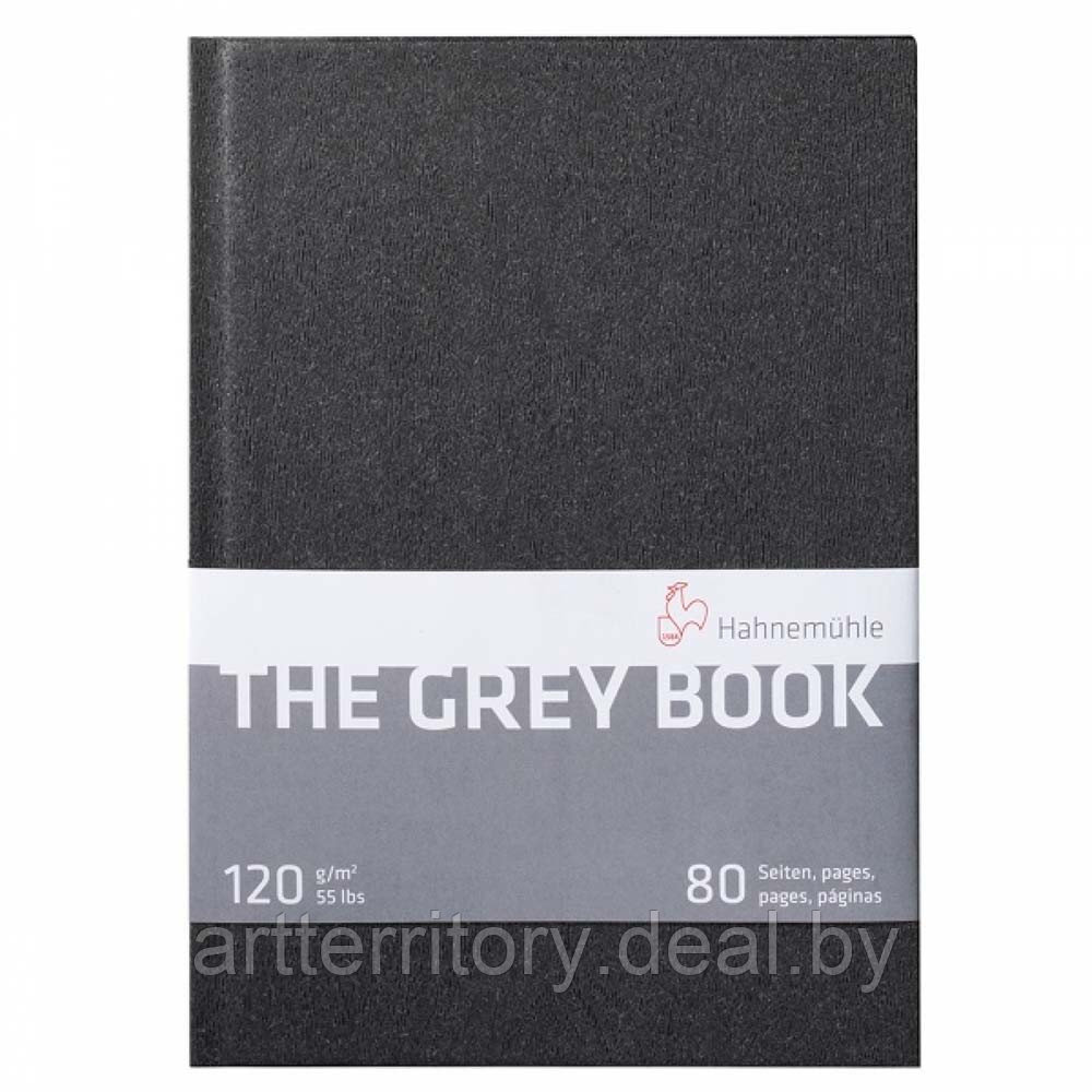 Скетчбук The Grey Book Hahnemuhle, A4, 40 листов, 120г/м2 (серая бумага) - фото 1 - id-p158814331