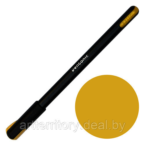 Ручка гелевая Linc Pentonic, 1мм (золото) - фото 1 - id-p158817552
