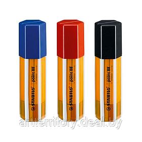 Ручка-линер STABILO Point 88, набор 20 цветов (пластиковая упаковка)