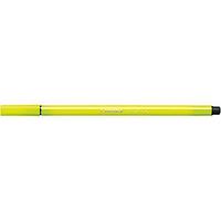 Фломастер STABILO Pen 68 (жёлтый флуоресцентный )
