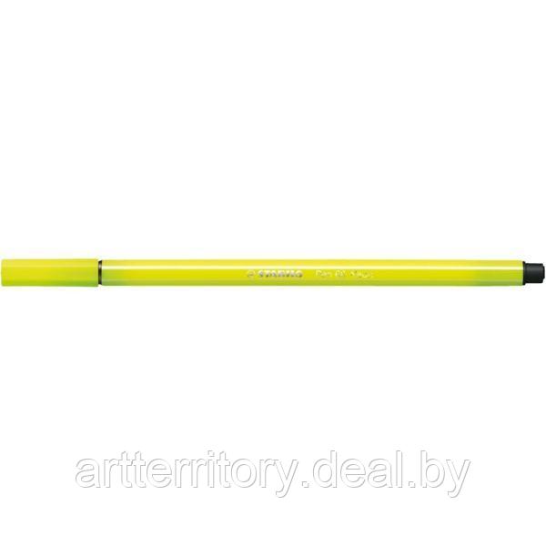 Фломастер STABILO Pen 68 (жёлтый флуоресцентный ) - фото 1 - id-p158817618