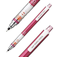 Карандаш механический Mitsubishi Pencil KURU TOGA, 0.7мм. (корпус: розовый)