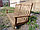 Сиденье качелей садовых из массива сосны  "Грасс", фото 3