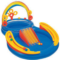 Надувной бассейн Intex Rainbow Ring Play Center 297x193x135 (57453), фото 2