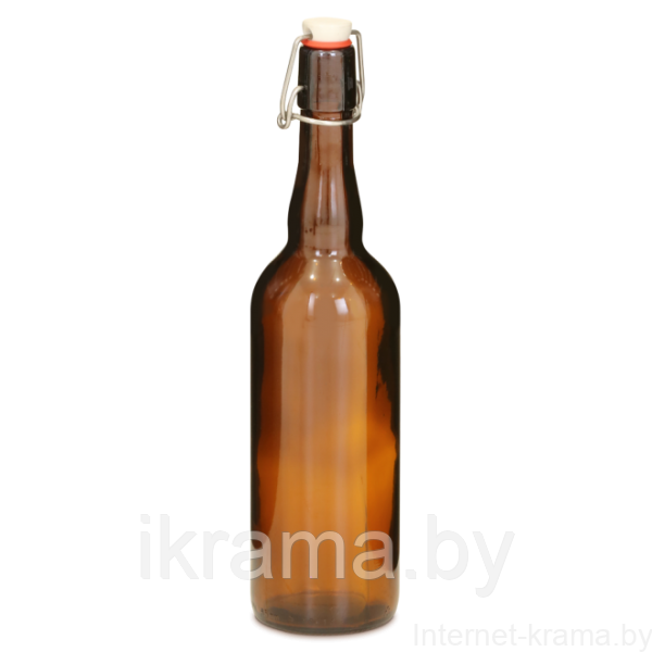 Бутылка 0,75 литра с бугельной пробкой - фото 1 - id-p90183741