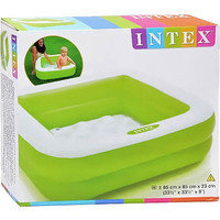 Надувной бассейн Intex Play Box 85х23 (зеленый) [57100], фото 2