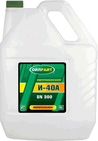 OIL RIGHT 2595 Масло индустриальное И-40А 10л - фото 1 - id-p158862625