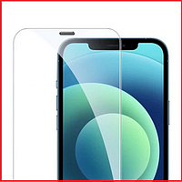 Защитное стекло 3d для Apple Iphone 12 / 12 Pro (полная проклейка) с сеткой-пыльником