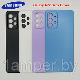 Задняя крышка Original для Samsung Galaxy A72/A725 Белая, черная