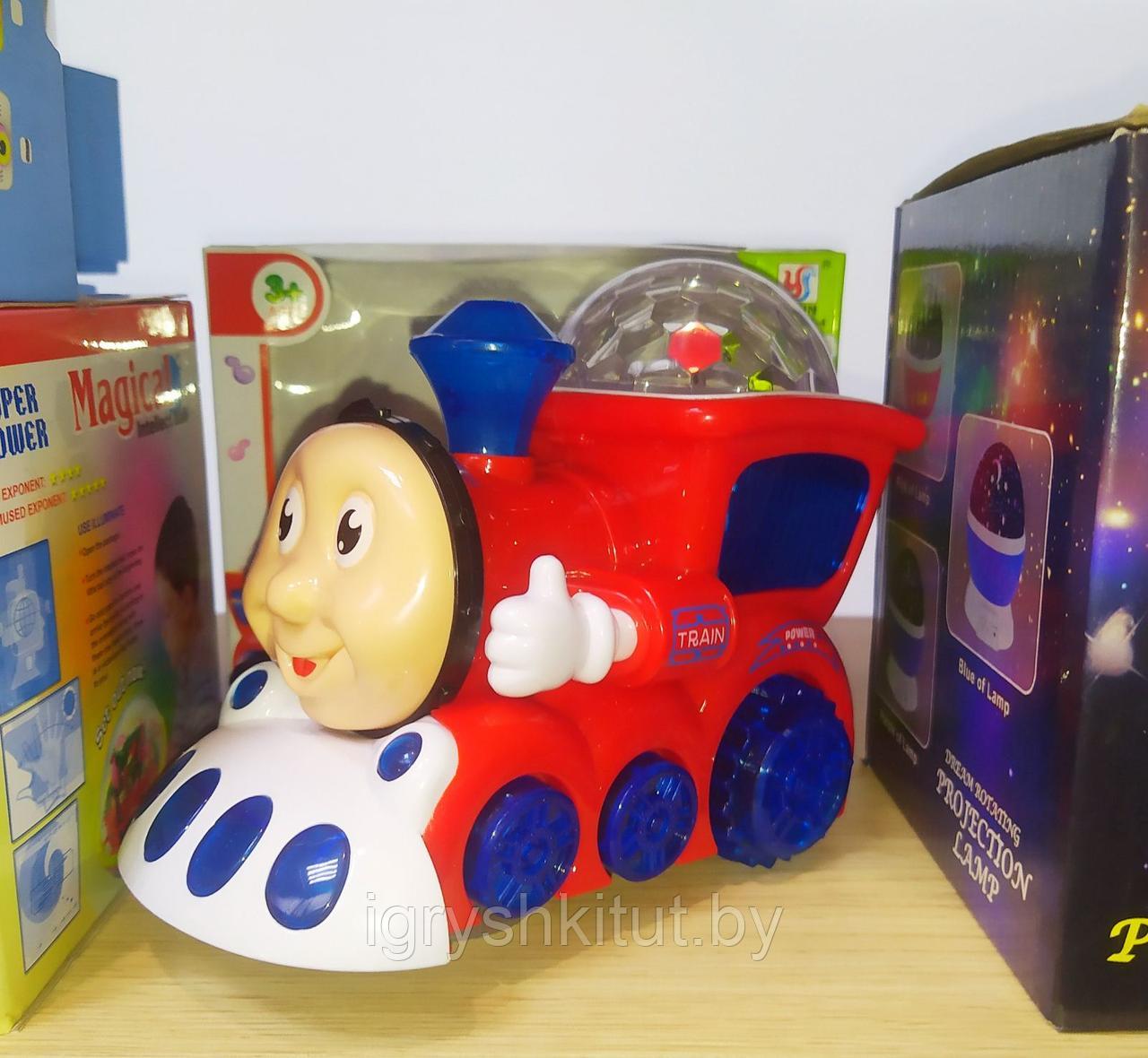 Музыкальная игрушка Паровозик Томас с проектором (свет и звук) - фото 10 - id-p91380177