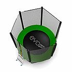 EVO Jump External 6ft (Green) Батут с внешней сеткой и лестницей, диаметр 6ft (зеленый), фото 5