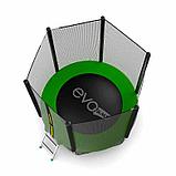 EVO Jump External 6ft (Green) Батут с внешней сеткой и лестницей, диаметр 6ft (зеленый), фото 5