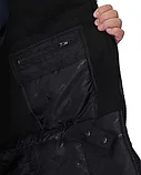 Куртка зимняя 5501 серая с черным, фото 2