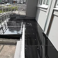 Зашивка спуска в подвал и приямков