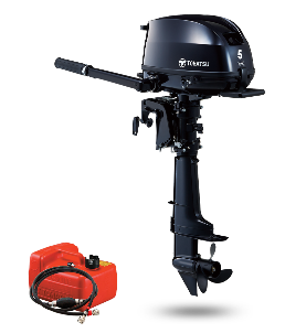 Лодочный мотор MFS 5  DSS - выносной бак 12л. Япония 123cm3