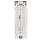 Локтевой дозатор PUFF-8199 (1 л) для жидкого мыла и антисептиков (капля) антивандальный с замком, фото 8