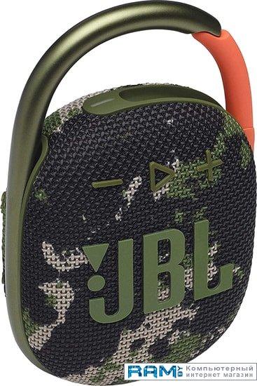 Беспроводная колонка JBL Clip 4 (камуфляж) - фото 1 - id-p158899391