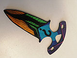Нож тычковый цветной из дерева, фото 4