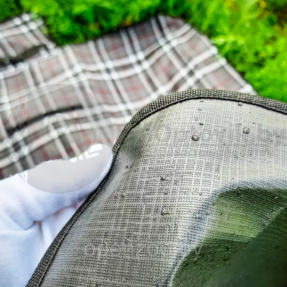 Плед (коврик) складной для пикника с непромокаемой подкладкой, 110х150 см - фото 4 - id-p158903119