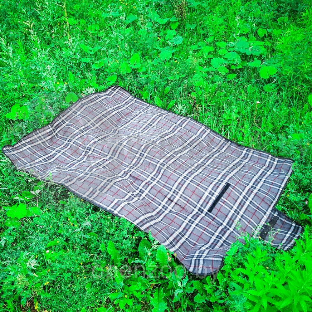 Плед (коврик) складной для пикника с непромокаемой подкладкой, 110х150 см - фото 6 - id-p158903119