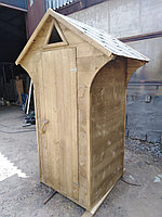 Туалет дачный деревянный "Столбик Люкс"