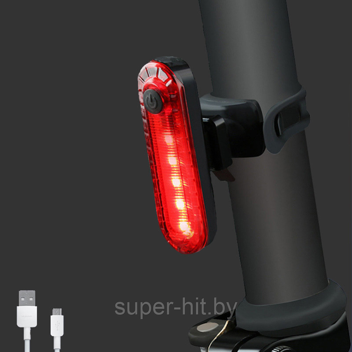 Набор светодиодного освещения для велосипеда SiPL перезаряжаемый - фото 3 - id-p158925290